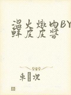 温火炖肉BY海鲜皮皮酱