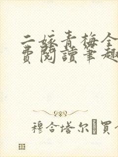 二嫁青梅全文免费阅读笔趣阁