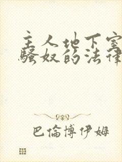 主人地下室惩罚骚奴的法律后果