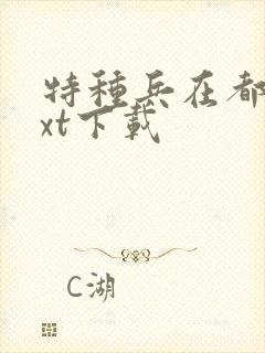 特种兵在都市txt下载