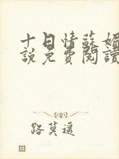 十日情苏媚的小说免费阅读全文