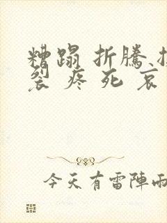 糟蹋 折腾 撕裂 疼 死 哀求