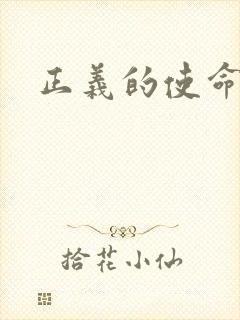 正义的使命小说