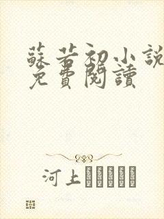 苏若初小说全文免费阅读