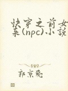 快穿之前女友归来(npc)小说免费阅读