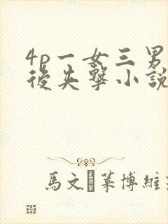 4p一女三男前后夹击小说