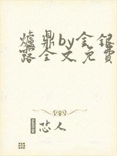 炉鼎by金银花露全文免费阅读笔趣阁