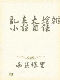 乱来大烩杂肉欲小说目录