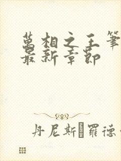 万相之王笔趣阁最新章节