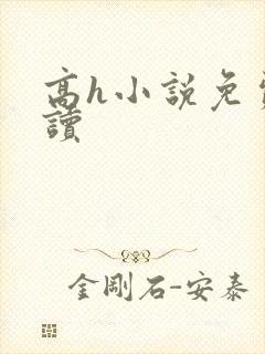 高h小说免费阅读