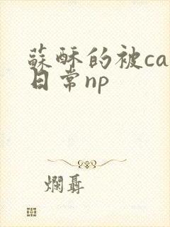 苏酥的被cao日常np