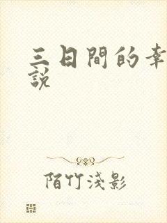 三日间的幸福小说