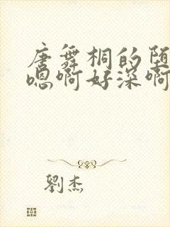 唐舞桐的堕落H嗯啊好深啊