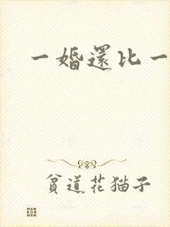 一婚还比一婚高