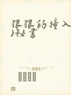 狠狠的撞入(h)秘书