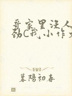 哥家里没人使点劲C我小作文