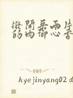 拨开岳两片肥嫩的肉御心香帅