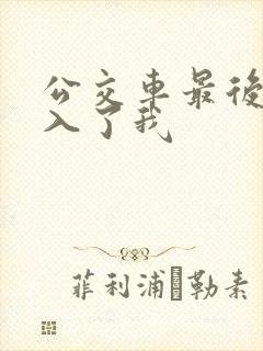 公交车最后一排入了我