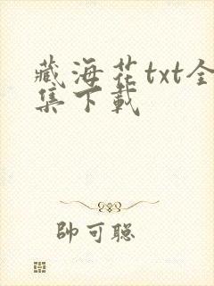 藏海花txt全集下载