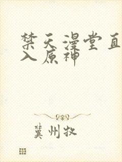 禁天漫堂直接进入原神