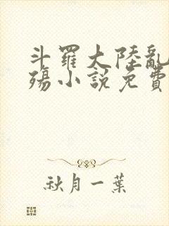 斗罗大陆乱世浮殇小说免费阅读