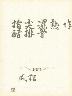 指尖湿热作者糖醋排骨