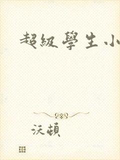 超级学生小说