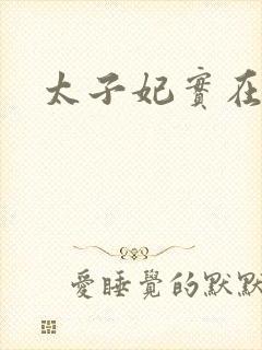 太子妃实在美丽