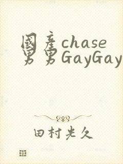 国产chase男男GayGay