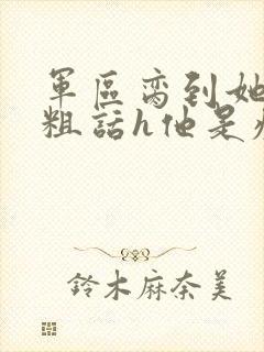 军区脔到她哭h粗话h他是疯批