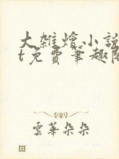 大杂烩小说txt免费笔趣阁