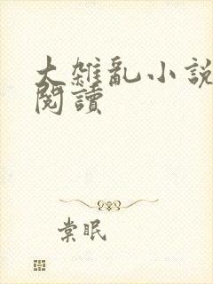 大杂乱小说目录阅读