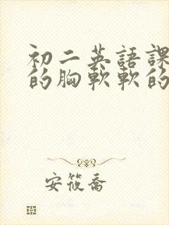 初二英语课代表的胸软软的