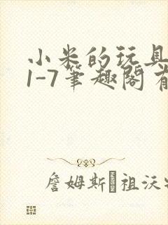 小米的玩具日记1-7笔趣阁有声