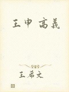 王申 高义