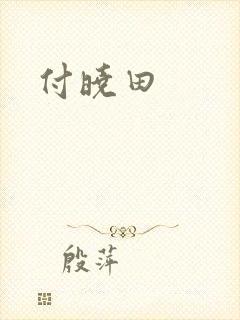 付晓田