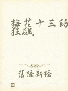 梅花十三的乳液狂飙