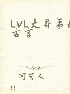 LVL大哥弟媳古言