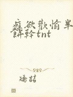 瘾欲欢愉半块小饼干tnt