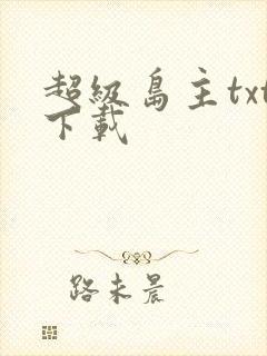 超级岛主txt下载