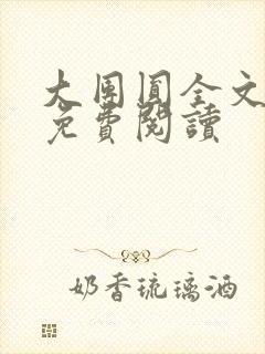 大团圆全文完整免费阅读