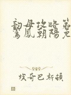 韵母攻略第二部鸾凤朝阳免费阅读