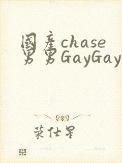 国产chase男男GayGay