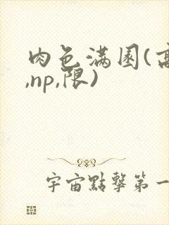 肉色满园(高h,np,限)