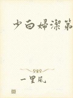 少白妇洁第二部