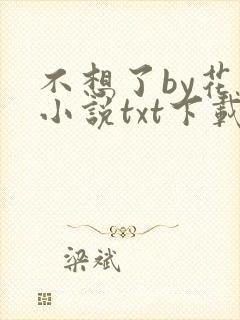 不想了by花卷小说txt下载
