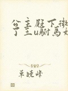 公主殿下微臣馋了玉u驸马姓傅