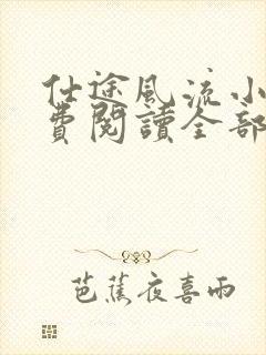 仕途风流小说免费阅读全部章节