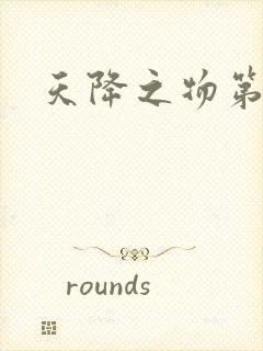 天降之物第一季