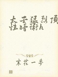 太子猛烈顶弄双性暗卫h